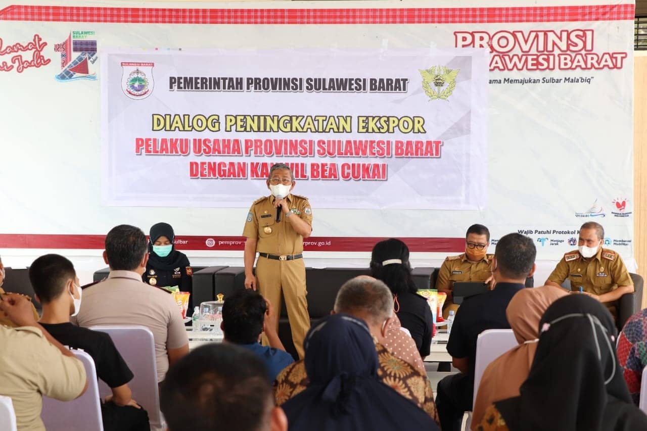 Gubernur Sulbar Dialog Peningkatan Ekspor Bersama UMKM dan Pengusaha Lokal